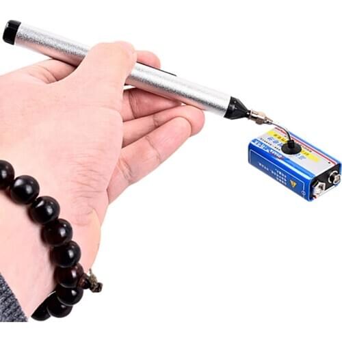 Vacuum Pen with Interchangeable 3mm, 7mm, 10mm Cup, Anti-satic IC Pick Up Vacuum Sucker Pen for Laptop PCB Cell Phone Repair