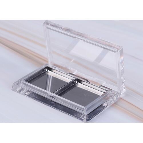 1Set Empty Magnetic Case Eyeshadow Pigment Stainless Steel Palette Pans Makeup Makeup Eye Shadow Pigment Palette Case