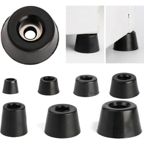 10pcs Rubber Feet Furniture Cabinet Round Case Feet Anti-Slip Circular Bumper Pad for Table Chair Cutting Board Electronic Craft