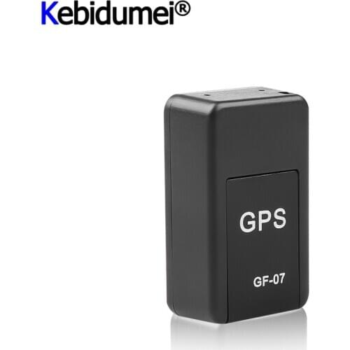 Gf07 Car GPS Locator Anti-theft Tracker Car Gps Tracker Anti-Lost Recording Tracking Device Voice Control Mini GPS Tracker