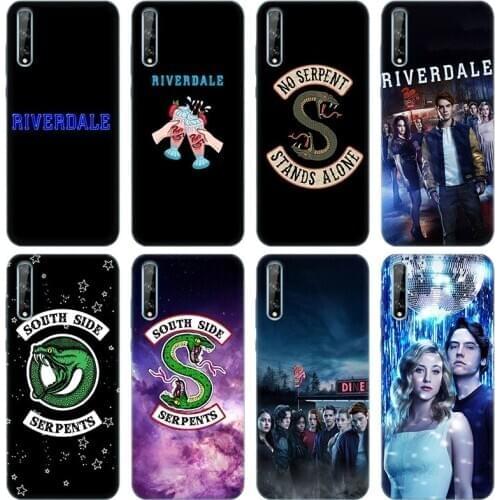 Riverdale Southside Serpents Soft Silicone Case for Huawei Y5 Lite 2018 Y7 Y6 Prime 2018 Y9 2019 Y9S Y5P Y6P Y7P Y8P 2020 Cover