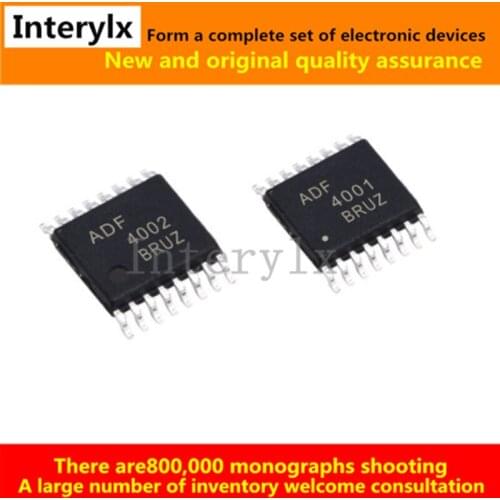 2Pcs ADF4001BRUZ ADF4001 ADF4002BRUZ ADF4002 TSSOP-16 ADF4001/2BCPZ PLL Frequency Synthesizer Chip Can Offer Bom