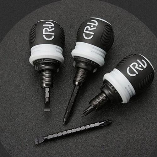 Double-Use Screwdriver Removable Hand Tool Precision Chrome Vanadium Steel Repair Tools Handle Screw Driver Hardware Hand Tools