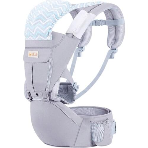 Breathable Ergonomic Hipseat Baby Carrier Infant Baby Facing Kangaroo Baby Wrap Sling for newborn Travel 0-48 Months baby bag