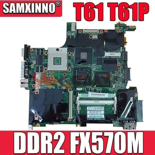 Akemy for Lenovo thinkpad T61 T61P 42W7844 laptop motherboard 14.1 inch 965pm DDR2 FX570M