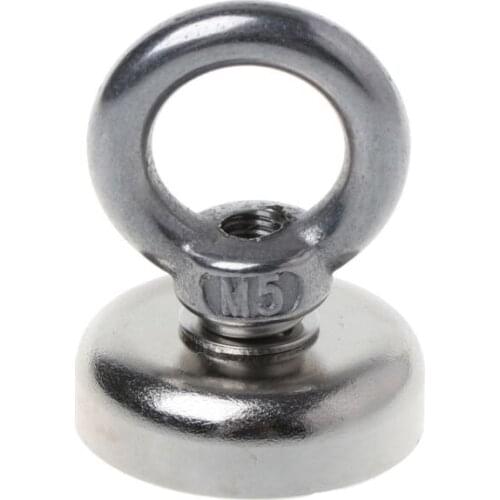 25mm Neodymium Magnet Strong Search Magnet Metal Detector Strong Salvage Magnet Pot Treasure Hunting Fishing Underwater Hot