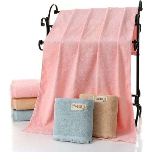 Solid Color Soft Absorbent Cotton Square Towel Face And Hands Towels For Children 34*34Cm TJ3767
