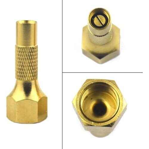 Tire Air Chuck Heavy Duty Screw on Tire Air Chuck for Tire Inflator Gauge Twist-on Chucks Compressor Accessories