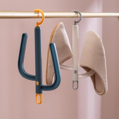Durable Creative Space-saving Shoe Storage Holder Rack Compact Shoe Hook Multifunctional for Balcony