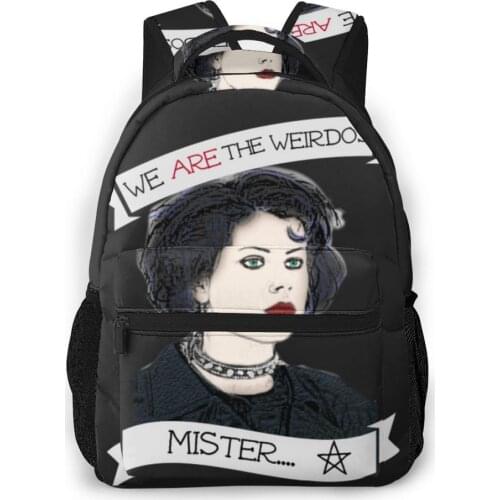 Punk Rock ,THE CRAFT WE ARE THE WEIRDOS Backpack for Girls Boys Travel RucksackBackpacks for Teenage school bag