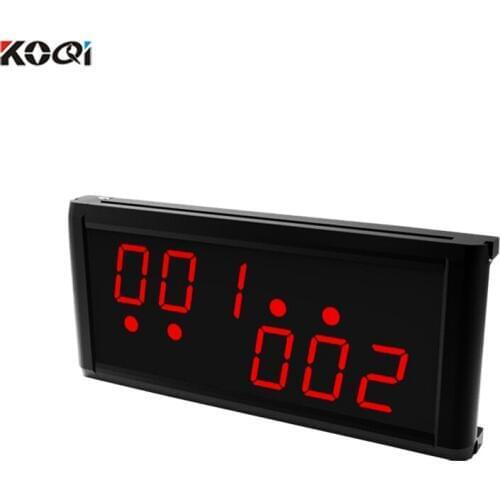 Stable Performance Electronic Number Screen Receiver 2 Groups of Calling Information Wireless Display K-236