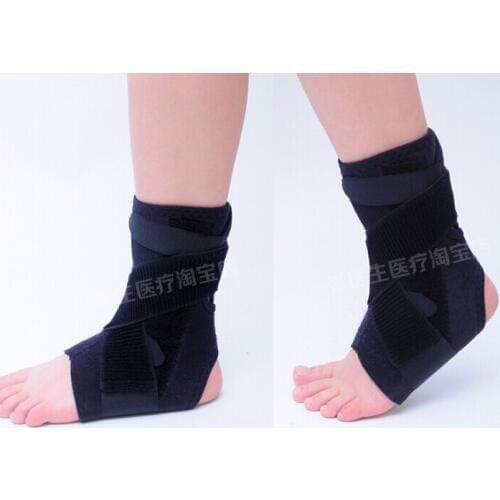 Varus valgus correction drop foot orthoses S M L Foot care appliance hemiplegia cerebral stroke rehabilitation device