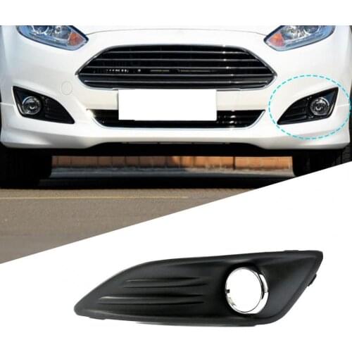 1Pc Car Grille Waterproof Corrosion-resistant Modified Parts Left/Right Car-Styling Front Bumper Fog Light for Ford Fiesta 13-17