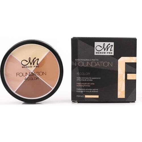 1 PC 4 Colors Professional Moisturizing Concealer Palette Waterproof Long-Lasting Makeup Contour Cosmetics Accessories