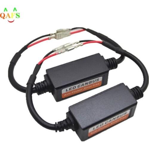 1Pair/lot 9004/9007 H1 H13 H4 H7 H8 Car Headlight Decoder Adapter DRL LED Error Canceler