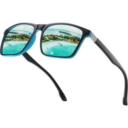 2021 Polarized Sunglasses Mens Driving Shade Mens Sunglasses European and American Classic Retro Outdoor Cycling Glasses