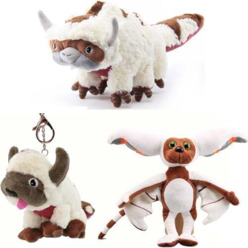 5/Lot Anime Appa Momo 20-45CM Plush Keychain Figure Toy