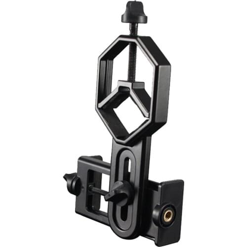 Cellphone Telescope Adapter Mount Universal Phone Scope Mount for Spotting Scope Telescope Microscope Monocular Binocular