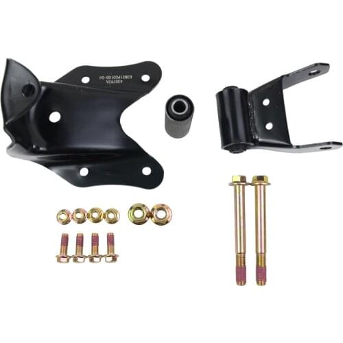 AP03 E0TZ5775C For F150 F250 F350 Truck V8 5.0L / L6 4.9L Rear Leaf Spring Shackle Bracket Hanger Kit