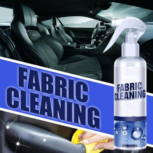 30/100/256ml Car Interior Cleaning Agent Ceiling Cleaner Leather Fabric Water-free Cleaning Agent Auto Roof Dash Cleaning Tool