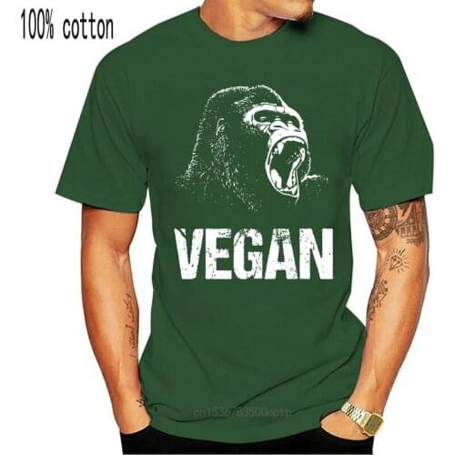 Vegan T-Shirt / Cool Vegetarian Food Tee Summer Style New T Shirt Men O-Neck Tops Tees Summer Metal T Shirts