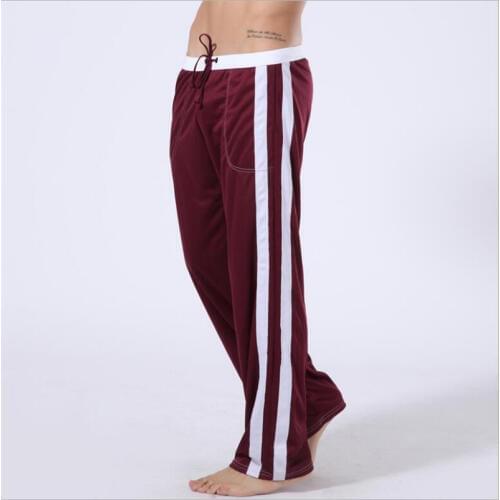 Mans lounge pants pajama pants sexy casual Breathable comfortable pants home and out door fashion trousers
