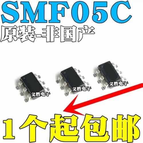 Original new 20pcs/ SMF05CT1G SMF05C.TCT 5C SOT363