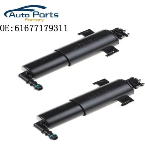 Front Left/Right Headlight Washer Nozzle Pump Headlight Cleaning Sprinkler Headlight Sprinkler For BMW 3 Ser 61677179311