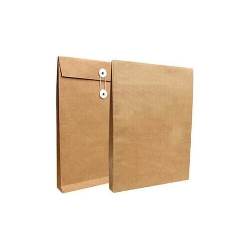 BLANK kraft envelopes, documents bag, A4/LETTER SIZE book/magazine envelopes size in 345x240x26mm