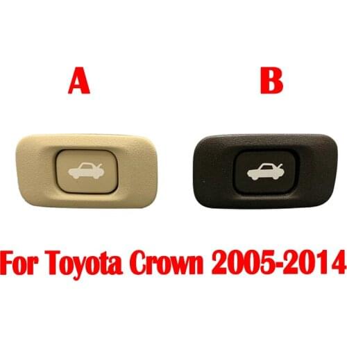 1pcs For Toyota Crown 2005-2014 Rear Trunk Switch Assy Tailgate Lid Opening Release Switch Boot Liftgate Control Button