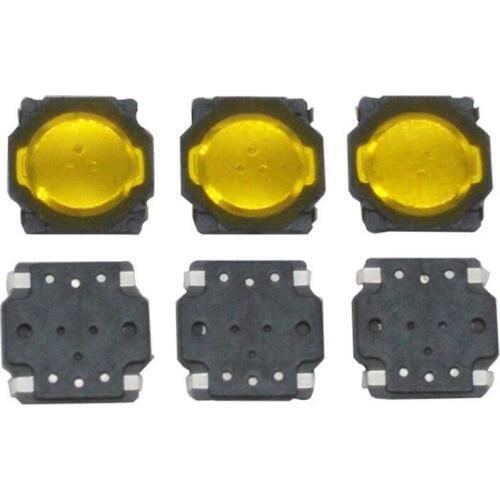 10Pcs Thin film push button switches 3.7*3.7*0.35mm SMT 4-Pin 3.7X3.7X0.35mm