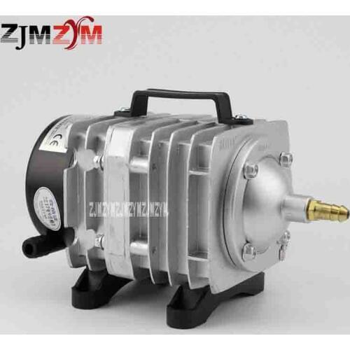 ACO-328 Aquatic Products Electromagnetic Air Compressor Fish Tank Oxygen Pump 82L/min 220V 50HZ 60W + 12M Trachea + 6 Air Stone