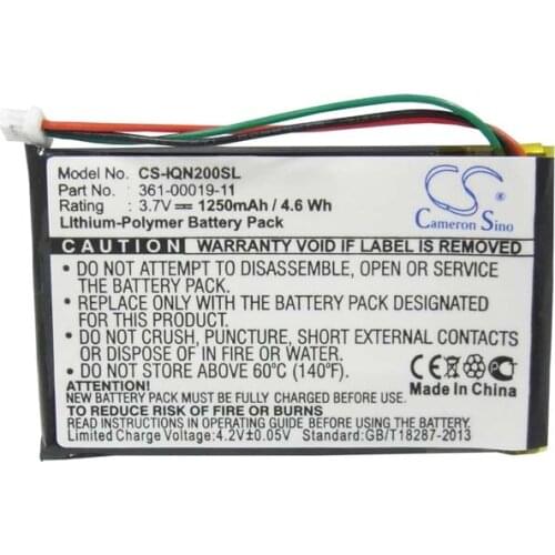 CameronSino for GARMIN Nuvi 200/W 205/T/W/WT 250 252W 255/T/W/WT 260/W/WT 010-00621-10 361-00019-11battery