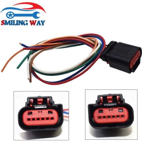 MAF Air Mass Flow Sensor Wiring Connector Wire Harness Pigtail Plug For Citroen Fiat Ducato Ford Volvo S80 Peugeot Land Rover