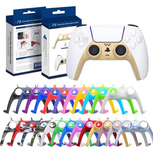 Decorative Strip for PS5 Dualsense Controller DIY Replacement Shell Decoration Accessories for PS5 Controller Panel