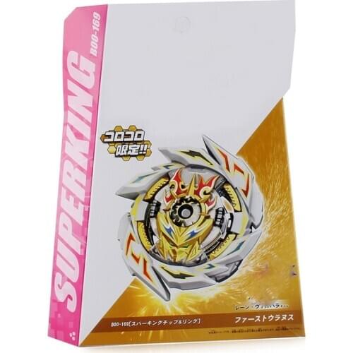 Popping Bayblades Burst Screw Super King Series Uranus B00-169 Alloy Gyro Toys for Children