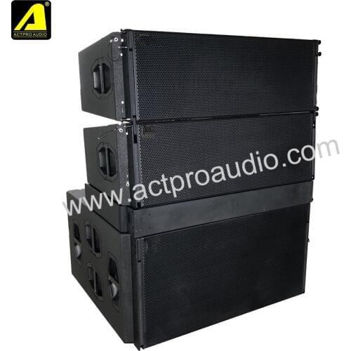 J8 double 12inch 3 way active line array speaker Jsub double 18 inch subwoofer line array loudspeaker Professional audio