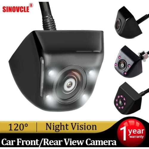 SINOVCLE Reverse Camera Rearview Car Front & Infrared Camera Night Vision For Parking Monitor Waterproof CCD HD Video