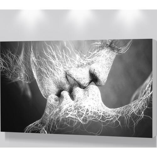 Kiss Art Painting Dropshipping Modern Abstract Home Wall Decoration Pictures Printed Canvas Posters and Prints Living Room Art