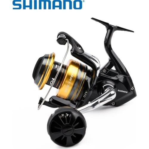 SHIMANO SOCORRO SW 5000 6000 8000 10000 4+1BB 10-12 (KG) Drag Metal spool HAGANE X-SHIP Saltwater Trolling Spinning Fishing Reel