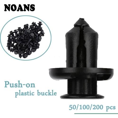 NOANS 10mm Car Bumper Clips Door Panel Fastener Rivet Fender Liner For Nissan Juke Tiida Subaru Ford mondeo mk4 mk3 Opel corsa d