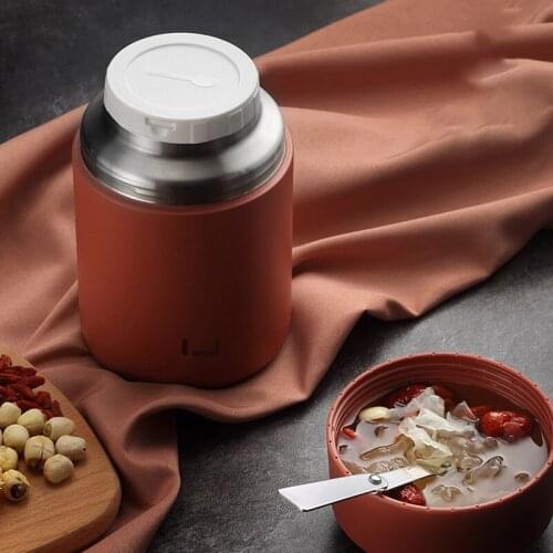 Stew Pot Large Capacity Congee Used To Bring Soup Portable Office Insulation Box Braised Lunch Box Vacuum Braised Insulation Cup