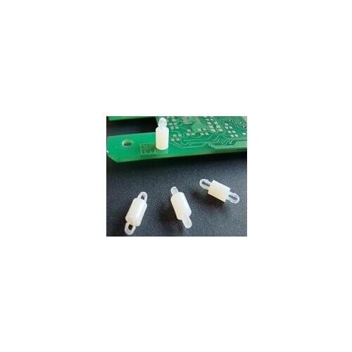 Nylon pcb standoff 10000pcs/LOT Nylon pcb support spacer MCD2-3 Length:3mm