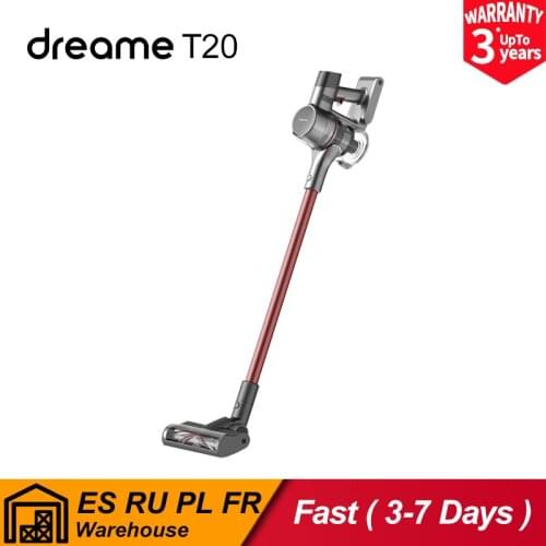 Dreame T20 Handheld Cordless Vacuum Cleaner Intelligent All-surface Brush 25kPa All In One Dust Collector Floor Carpet Aspirator