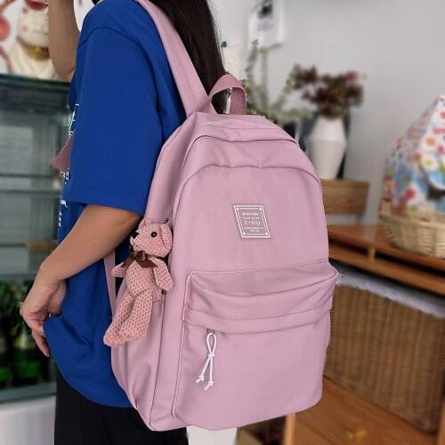 Girl College Waterproof Female Backpack Harajuku Kawaii Backpack Women Fashion Ladies Laptop Bag Cute Student Travel School Bags