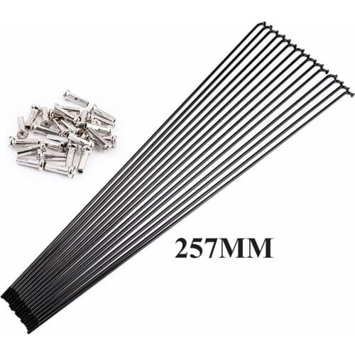 2mm Spokes Universal Rustproof 255-270mm Bicycle bike Cycling Supplies