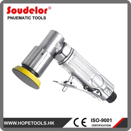 Ui-5203 Mini Polisher Compact High Speed Pneumatic Micro Sanding Air Angle Orbital Sander