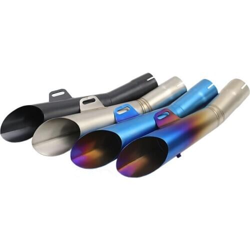 Universal 35-51MM Motorcycle Motocross Exhaust Modified Muffler Pipe Scooter Pit Bike Dirt For Yamaha R1 ER6N CBR250R