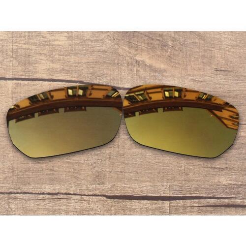 Vonxyz Bronze Mirror Polarized Replacement Lenses for-Oakley Style Switch Frame