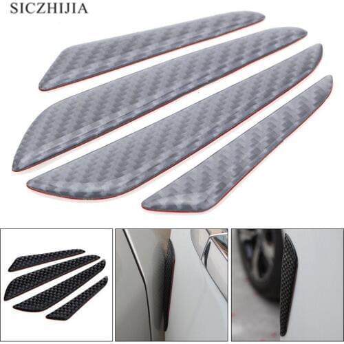 Carbon fiber car door protection strip for Audi Q3 Q5 SQ5 Q7 A1 A3 S3 A4 S4 RS4 RS5 A5 A6 S6 C6 C7 S5 A7 S7 A8